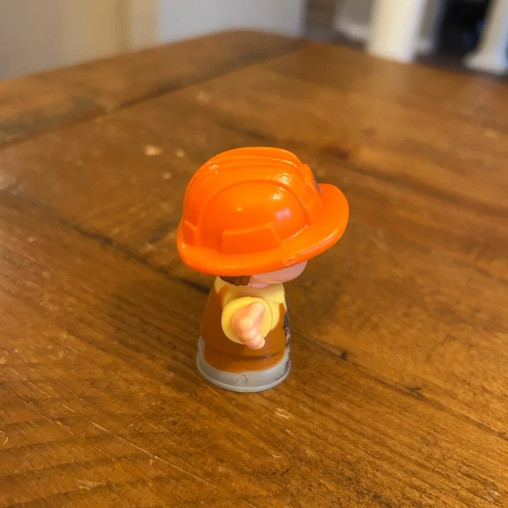 Fisher Price Little People construction worker as is